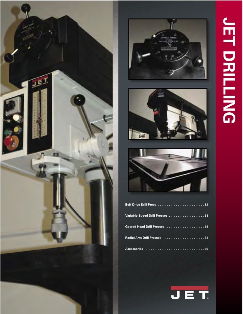 Jet GHD-20pf' GHD-20pft User manual