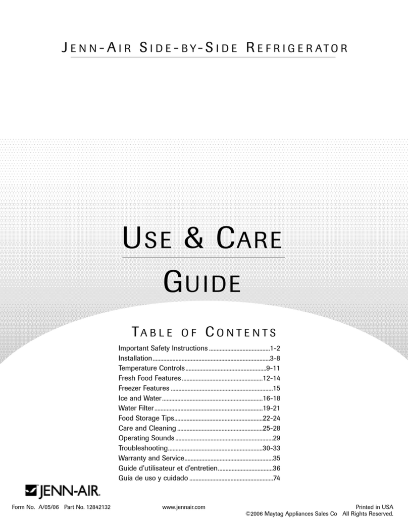 Jenn-Air JCD2290HE Use & care guide