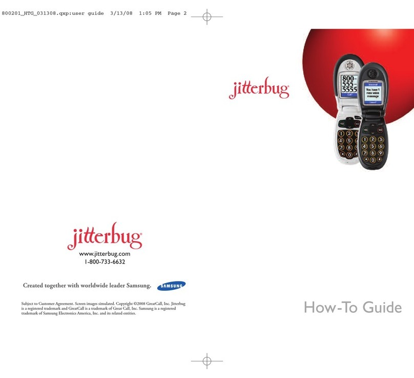 Jitterbug Dial user guide