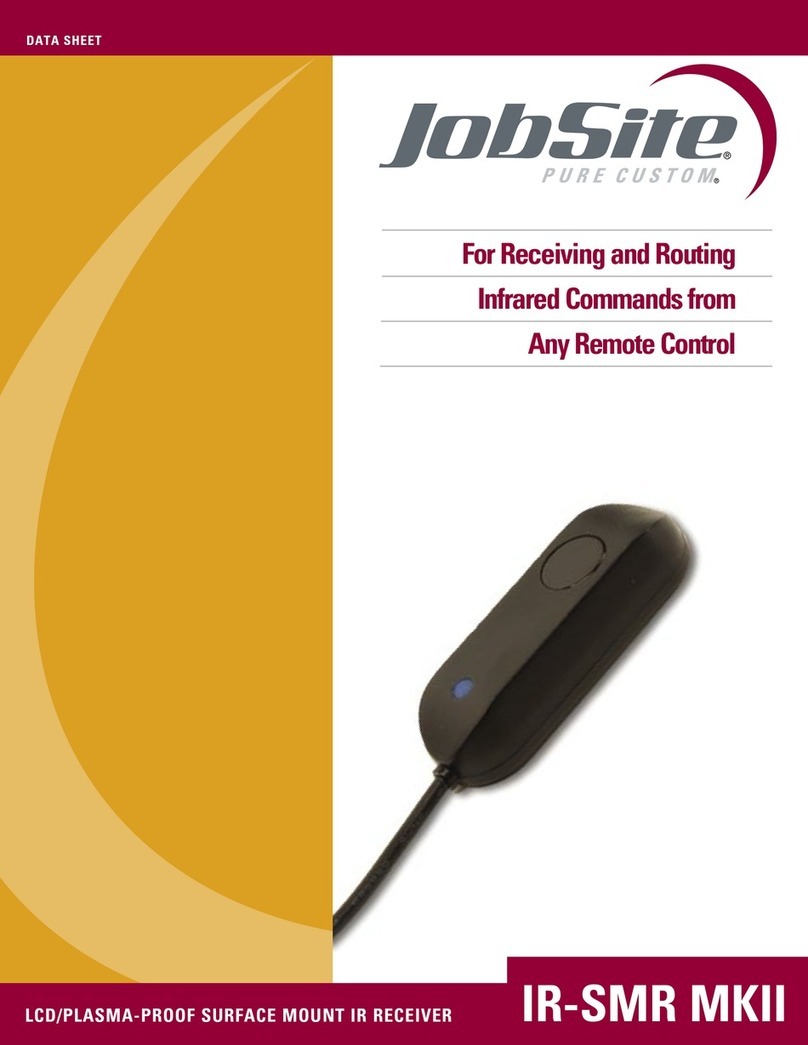Jobsite IR-SMR MKII datasheet
