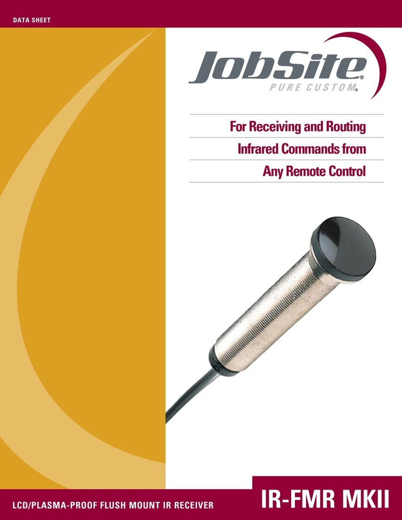 Jobsite IR-FMR MKII datasheet