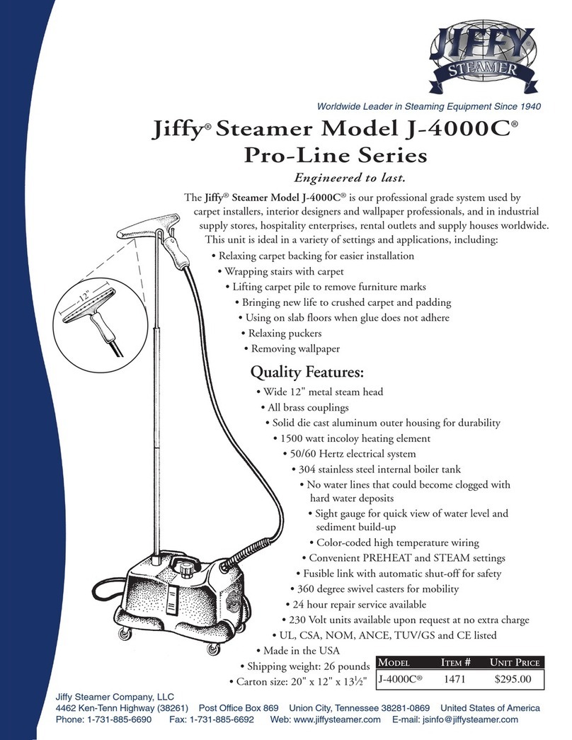 Jiffy Pro-Line J-4000C User manual