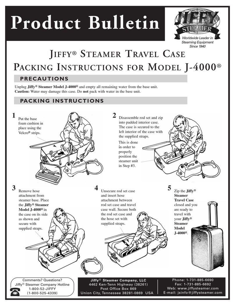 Jiffy Pro-Line J-4000 Product bulletin