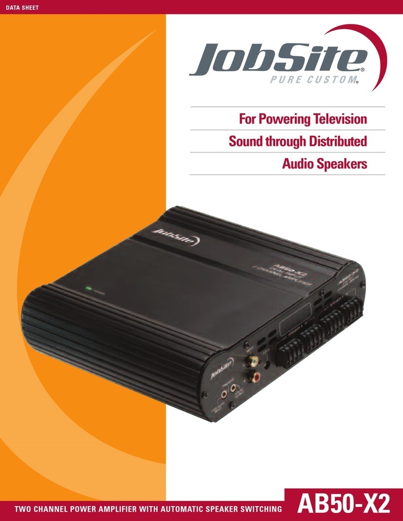 Jobsite AB50-X2 User manual