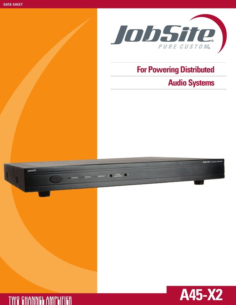 Jobsite A45-X2 datasheet
