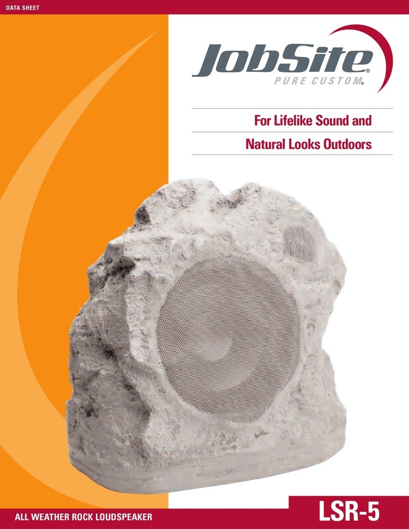 Jobsite LSR-5 datasheet