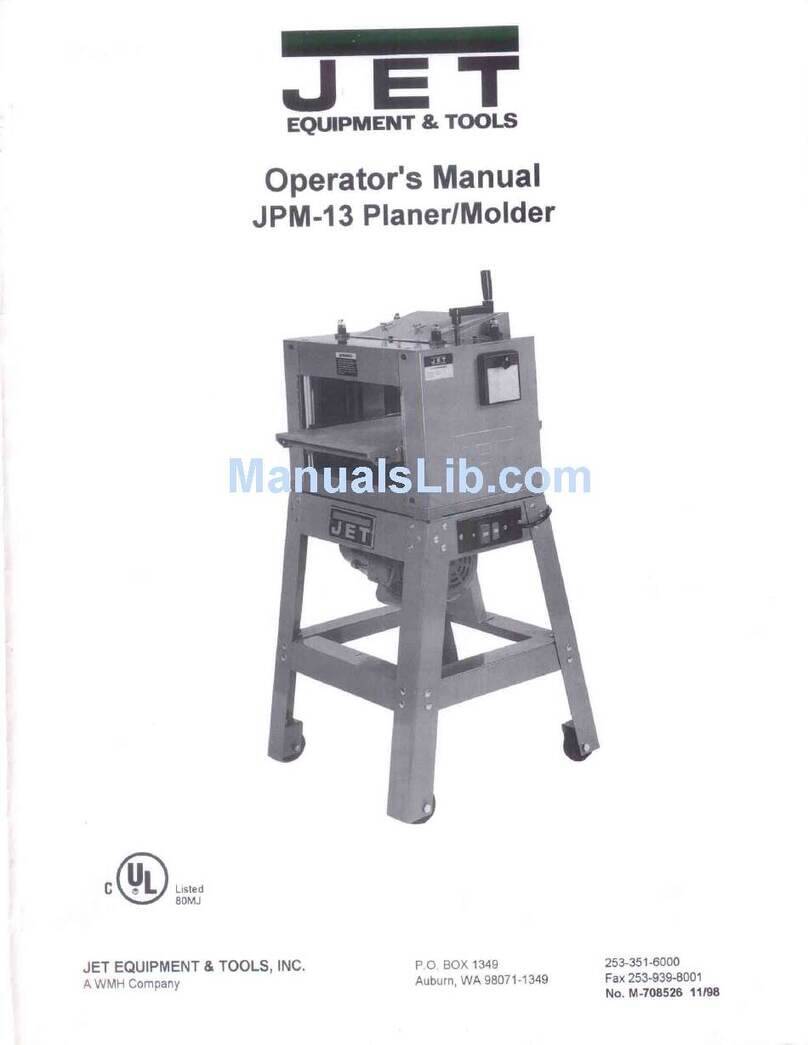 Jet JPM-13 User manual