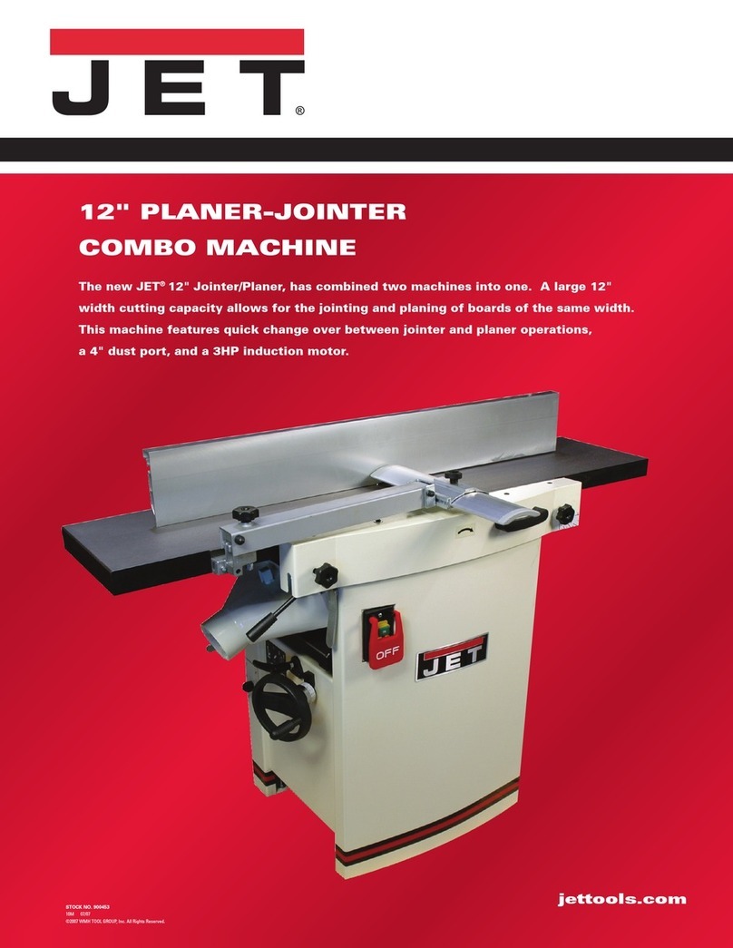 Jet JJP-12 User manual