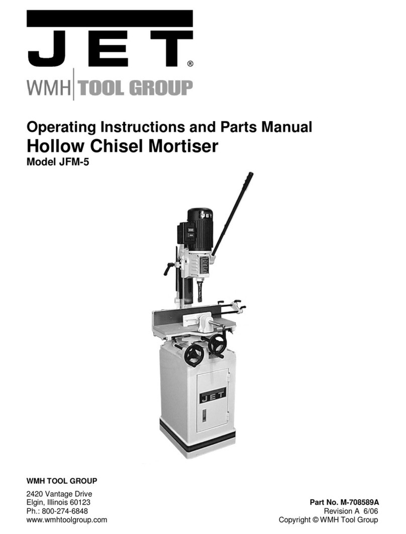 Jet JFM-5 Service manual