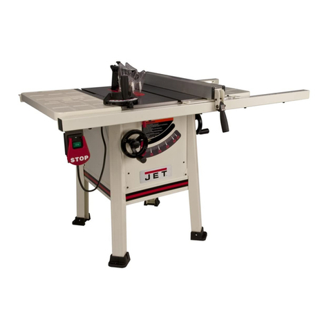 Jet Proshop JPS-10TS Operating instructions and parts manual