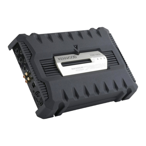 Kenwood KAC-7404 User manual