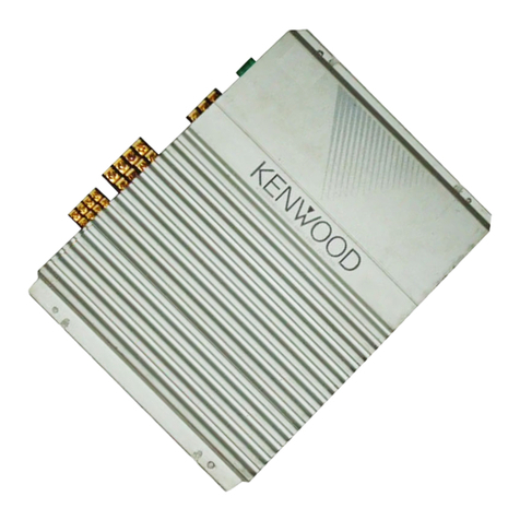 Kenwood KAC-746 instruction manual