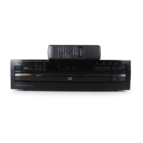 Kenwood DP-R892 User manual
