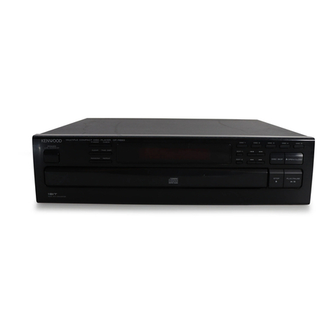 Kenwood DP-R893 User manual