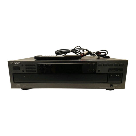 Kenwood DP-R3080 User manual