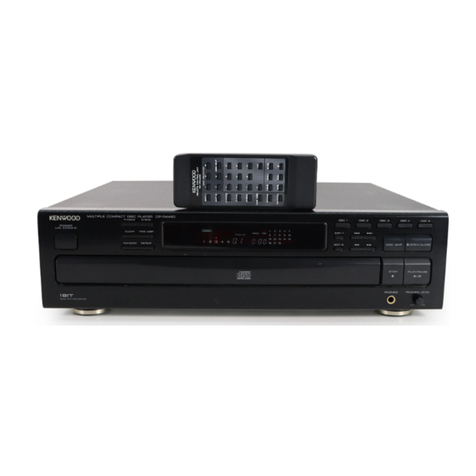 Kenwood DP-R4450 User manual