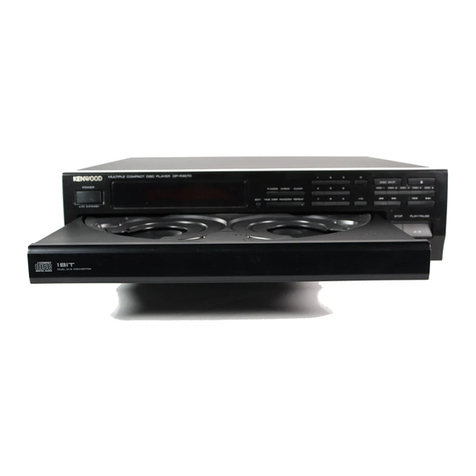 Kenwood DP-R3070 User manual