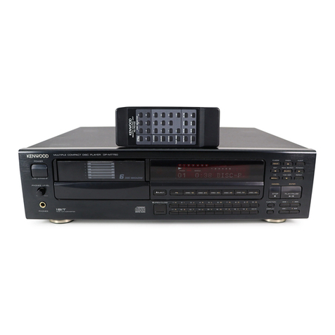 Kenwood DP-M7750 User manual