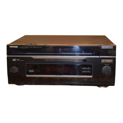 Kenwood DP-J1070 User manual