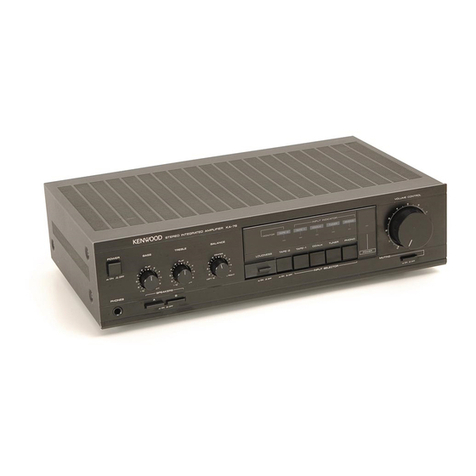 Kenwood KA-76 User manual