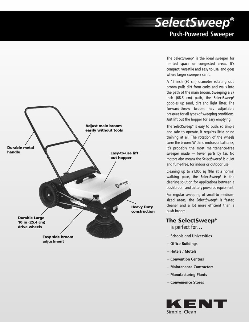 KENT SelectSweep maintenance