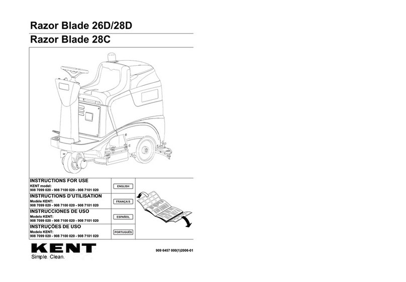KENT Razor Blade 26D User manual KENT Razor Blade 26D User manual