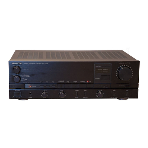 Kenwood KA-770D User manual