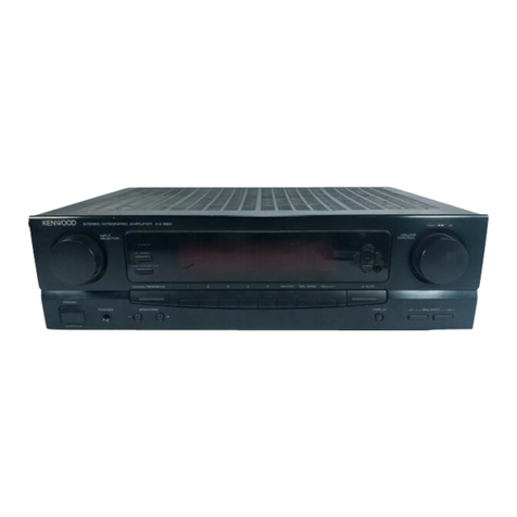 Kenwood KA-893 User manual