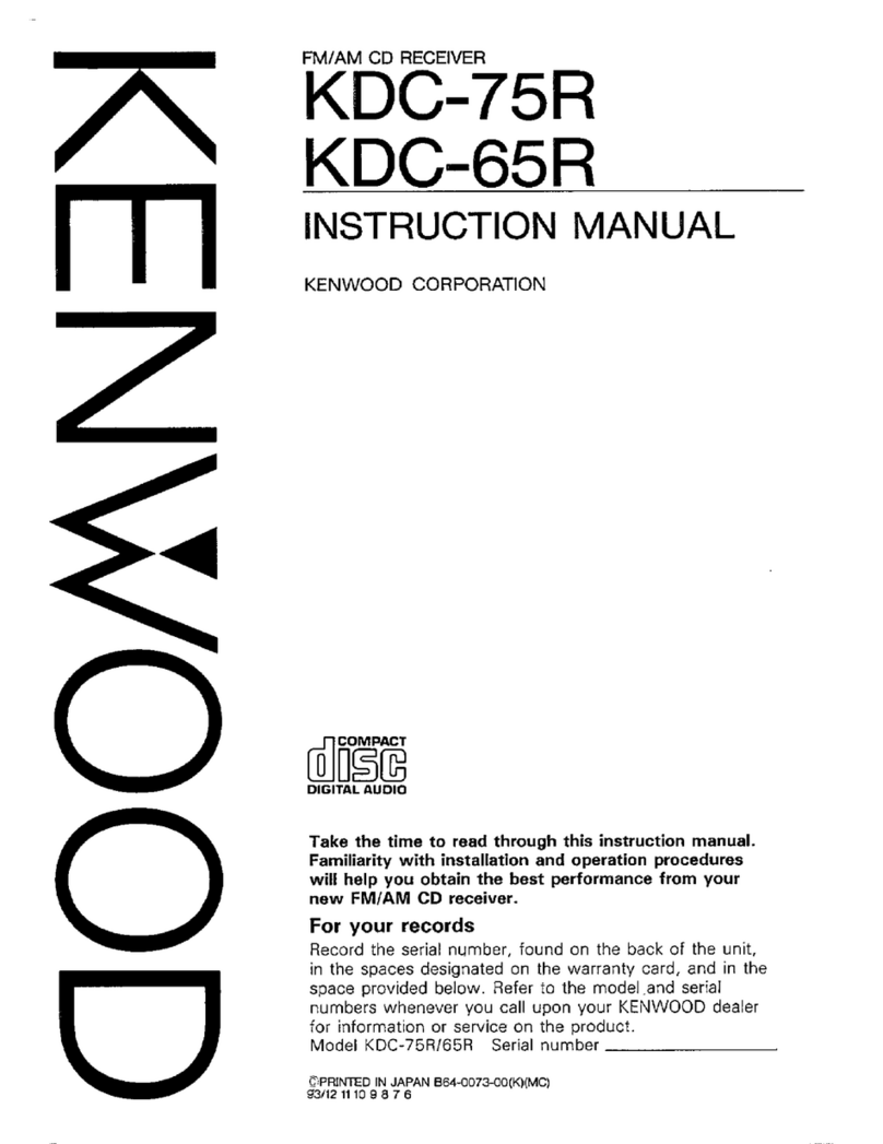 Kenwood KDC-65R instruction manual
