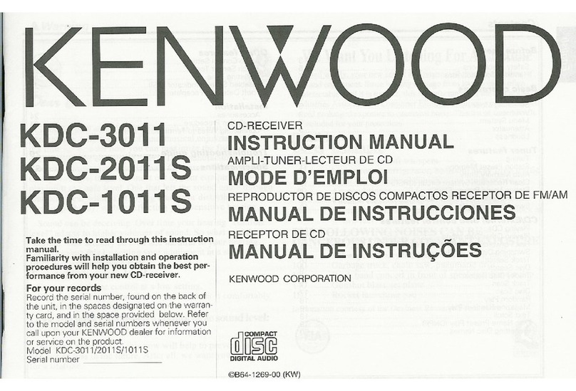 Kenwood KDC-1011S User manual