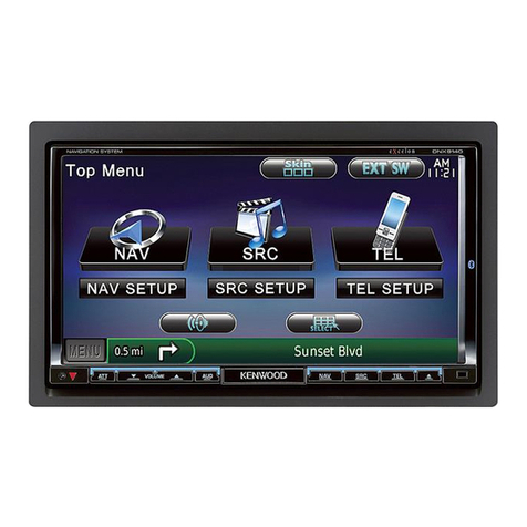 Kenwood DDX8034BT installation manual