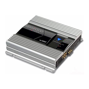 Kenwood KAC-X201T instruction manual