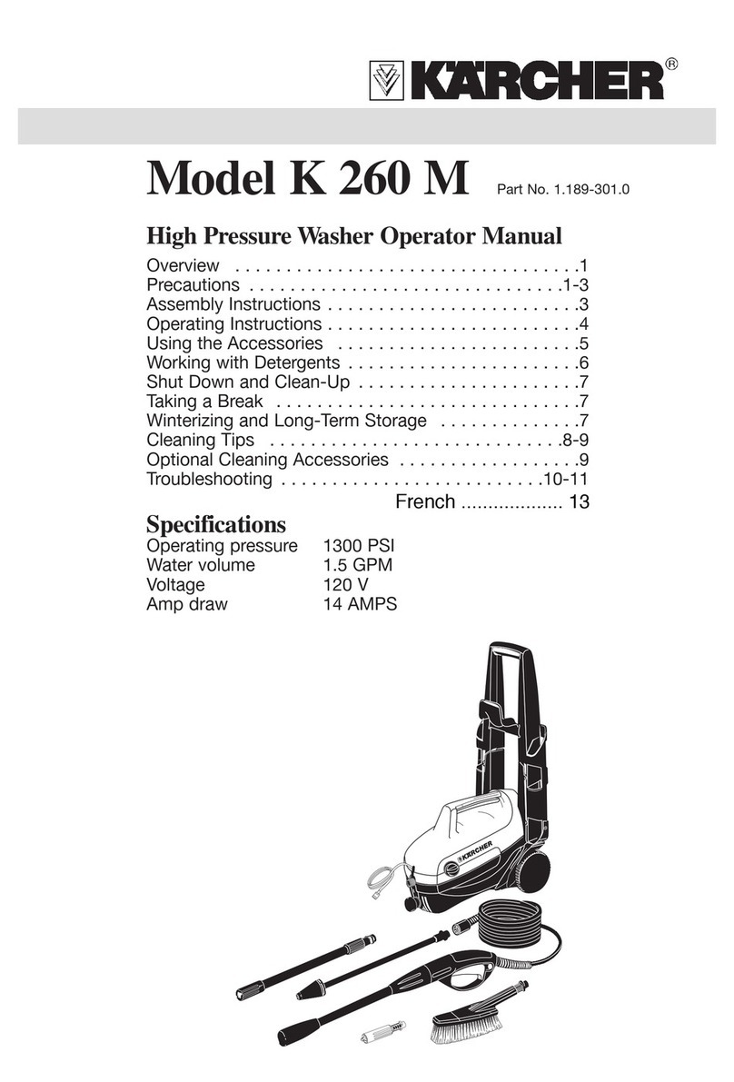 Kärcher K 260 M User manual