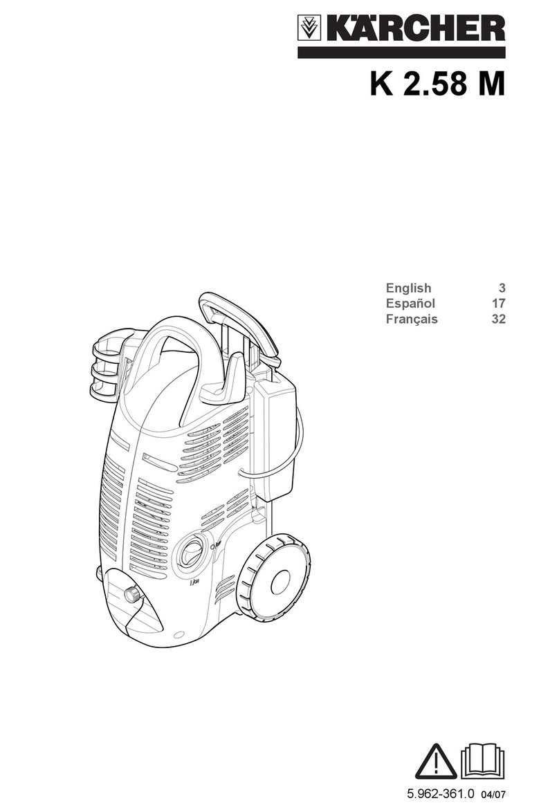 Kärcher K 2.110 M Operator's manual