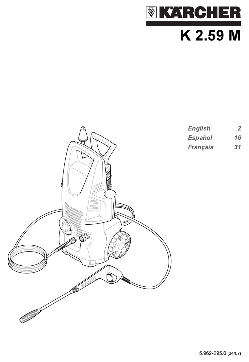 Kärcher K 2.110 M Operator's manual