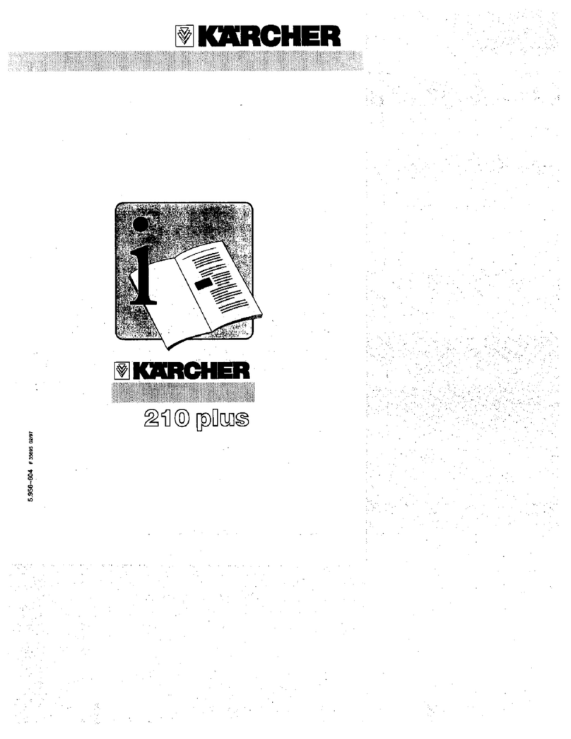 Kärcher K 210 Plus user guide