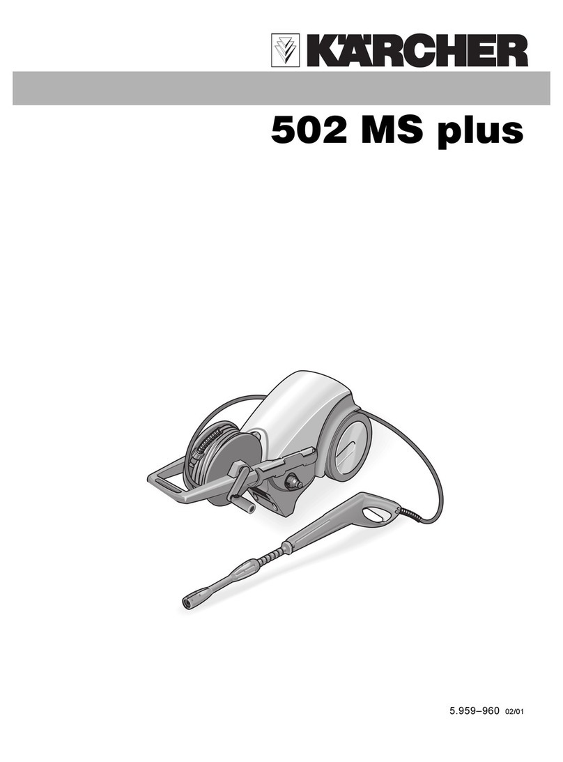 Kärcher K 502 MS plus user guide