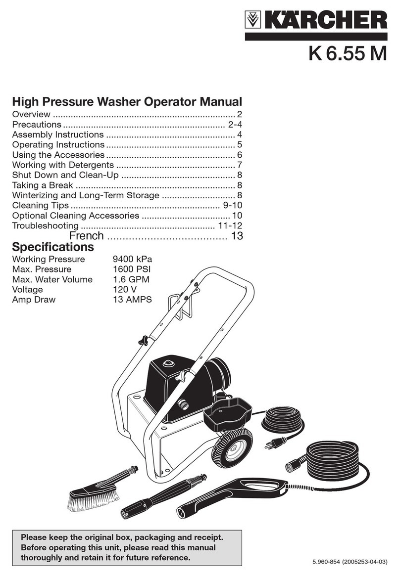 Kärcher K 6.85 M User manual