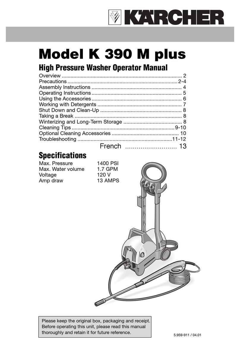 Kärcher K 205 M Plus User manual