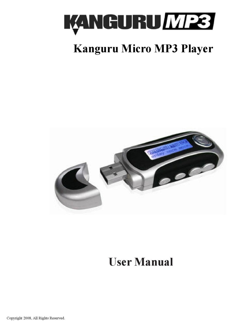 Kanguru Micro MP3 2GB user manual