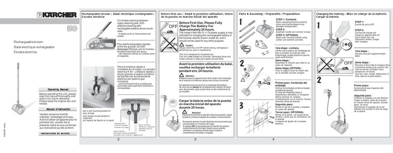 Kärcher K50 User manual Kärcher K50 User manual
