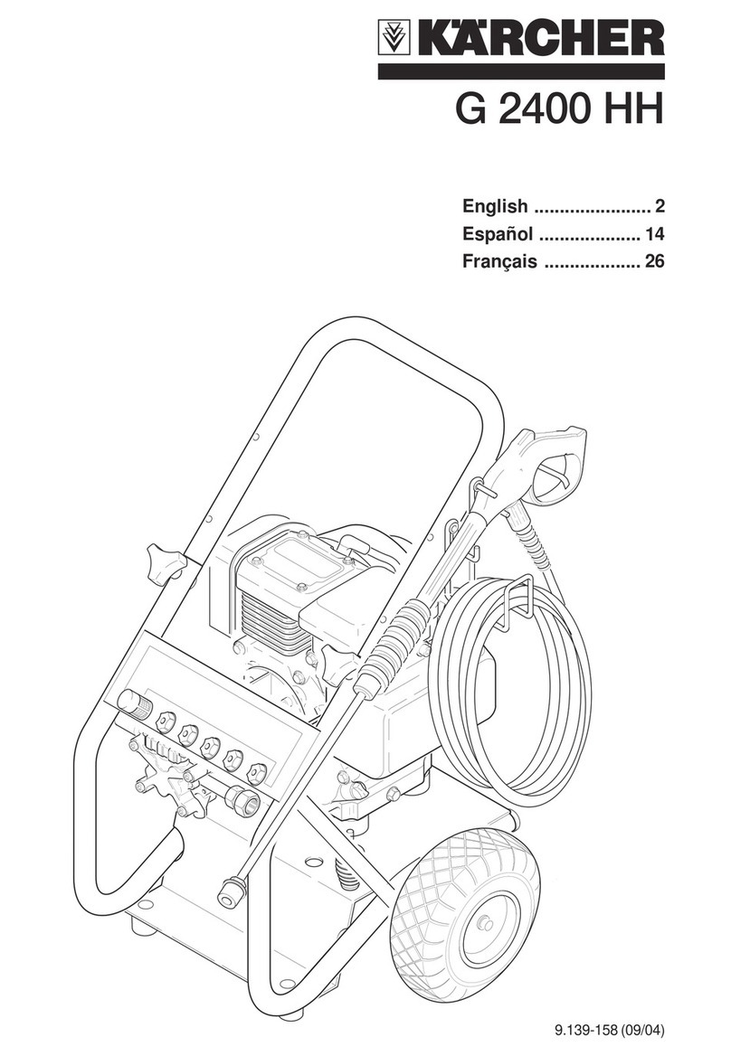 Kärcher G 2400 HH Operator's manual