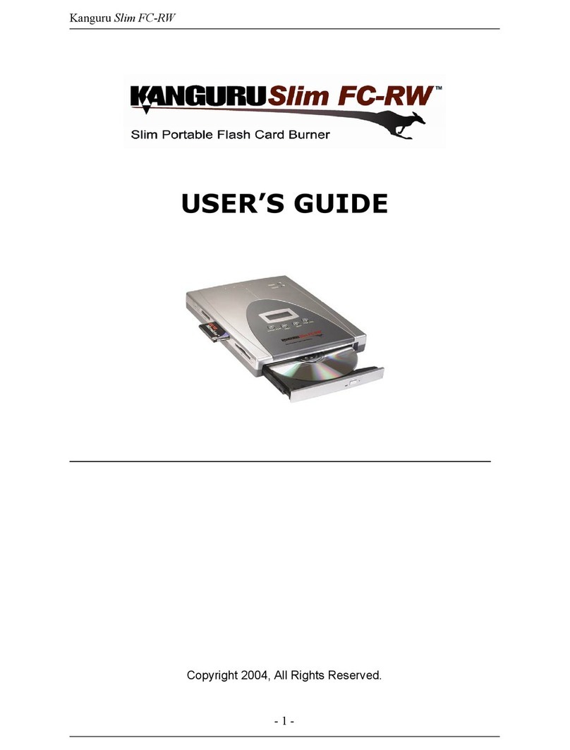 Kanguru Slim FC-RW User manual Kanguru Slim FC-RW User manual