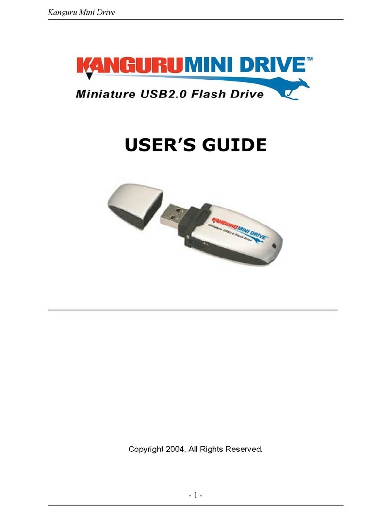 Kanguru Mini Drive User manual