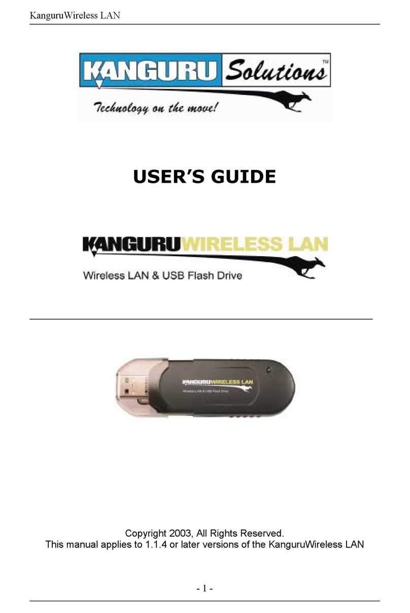 Kanguru Flash Drive Max User manual