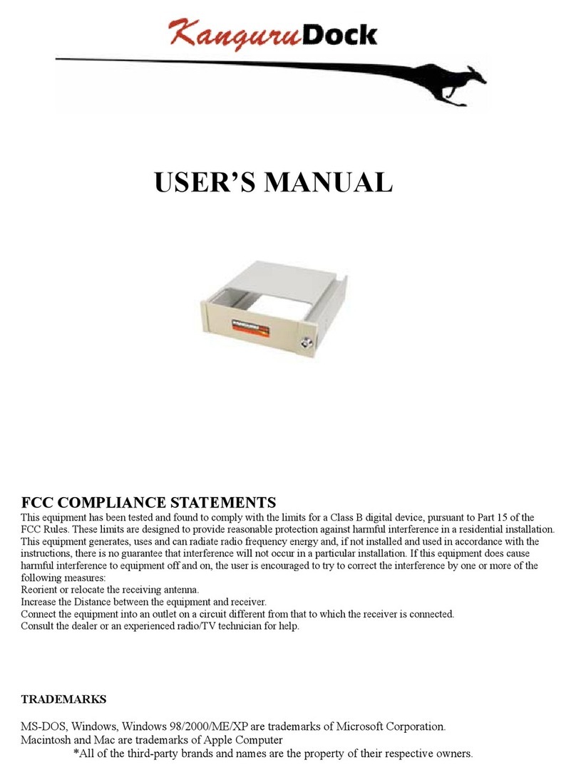 Kanguru Dock user manual
