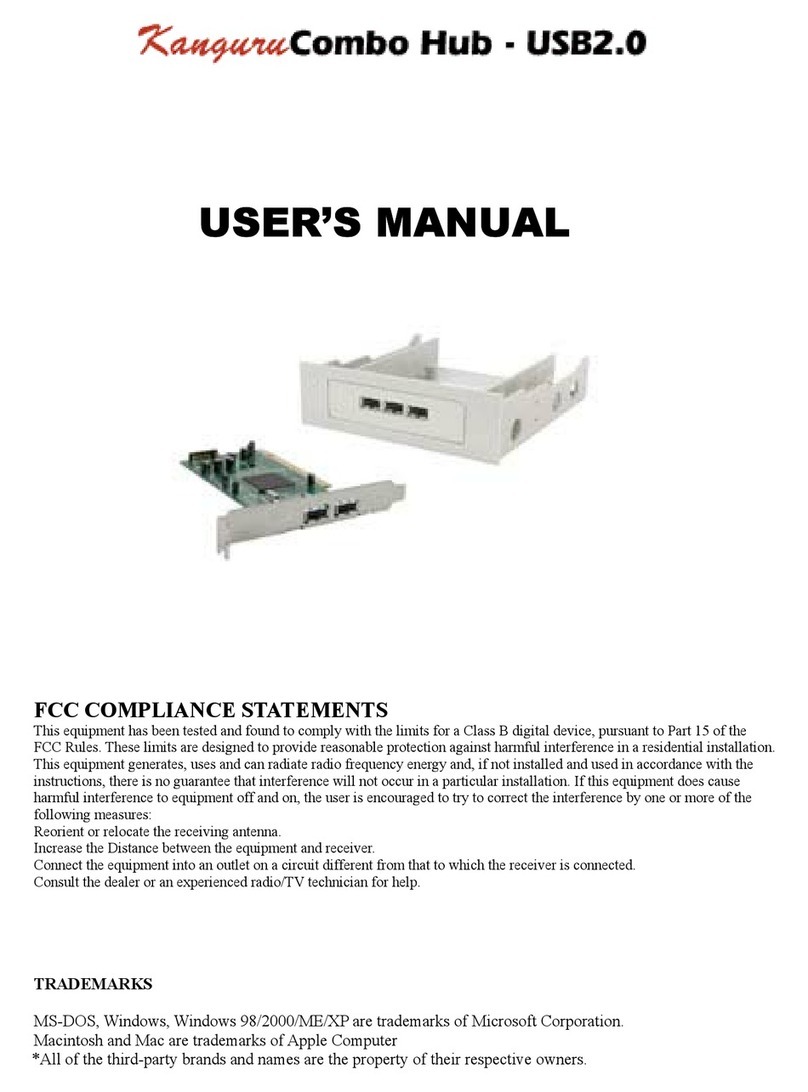 Kanguru Combo Hub user manual