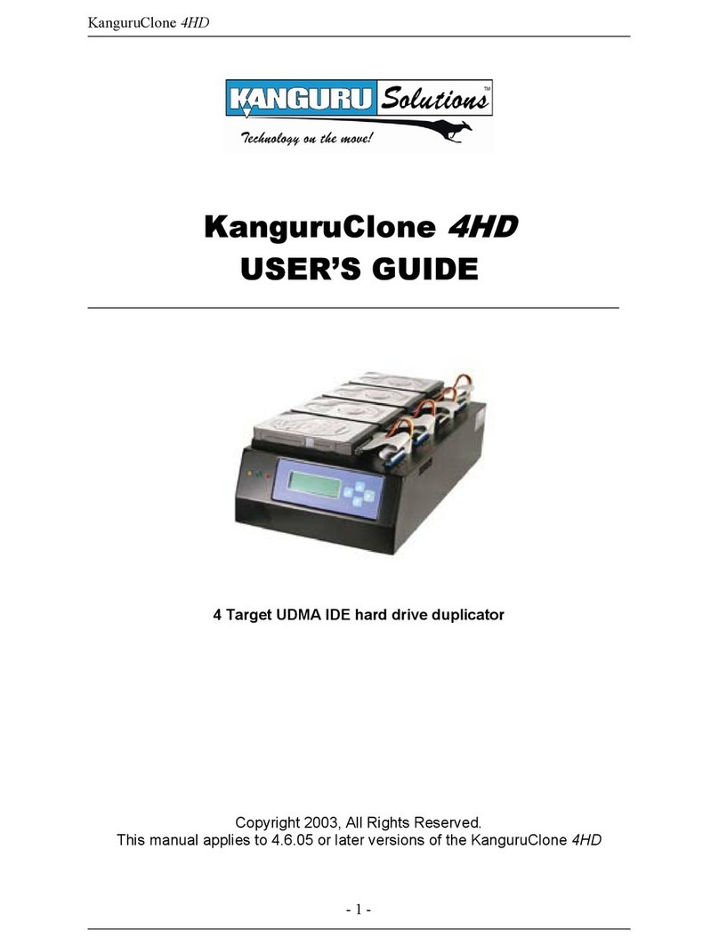 Kanguru Clone 4HD user guide