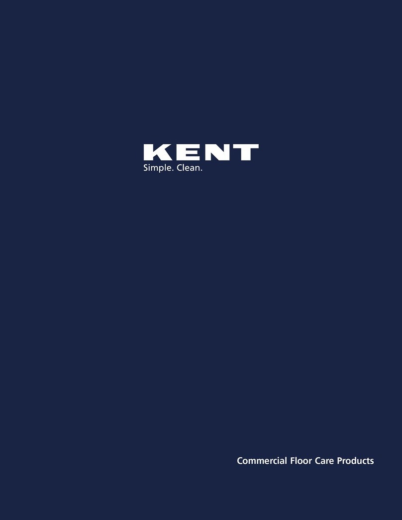 KENT Back Vac 10 User manual