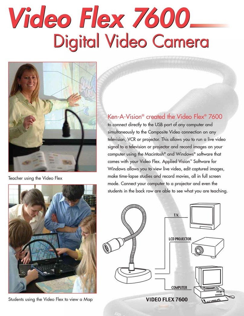 Ken A Vision Video Flex 7600 brochure